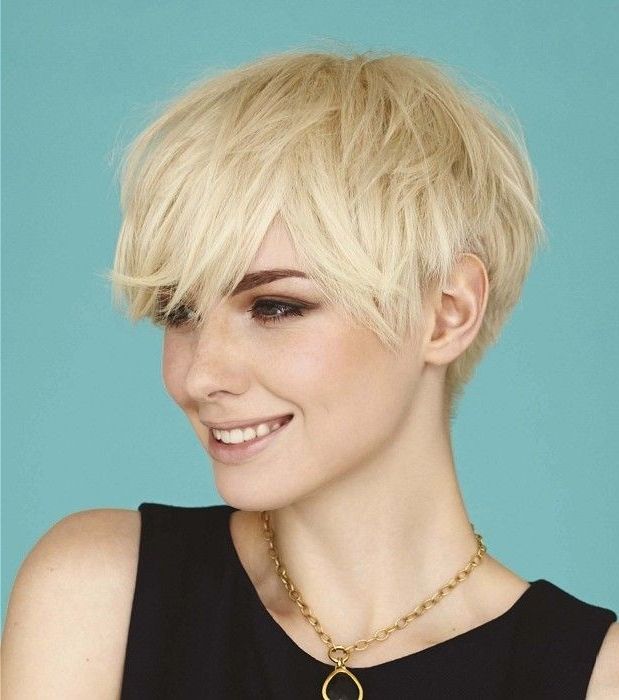23 Short Layered Haircuts Ideas For Women – Popular Haircuts With Short Layered Blonde Hairstyles (View 18 of 25)