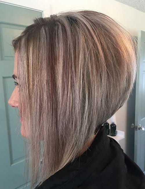 30 Best Stacked Hairstyle Ideas With Angled Ash Blonde Haircuts (View 24 of 25)