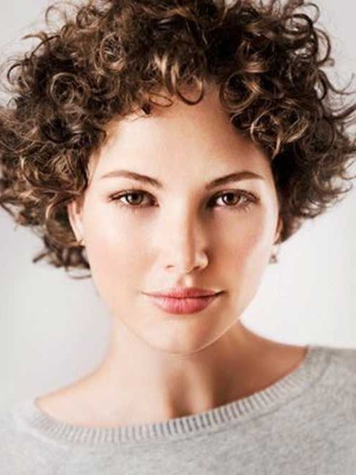 30 Curly Short Hairstyles For Womens | Hairstyles For Curly Hair With Short Curly Hairstyles (Photo 1 of 25)
