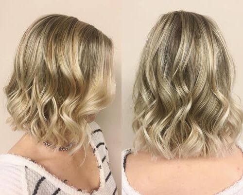30 Cutest Long Bob Haircuts & Lob Styles Of 2018 Within Layered Tousled Salt And Pepper Bob Hairstyles (Photo 22 of 25)