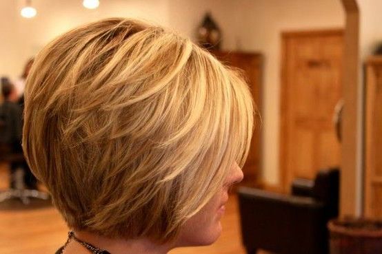 30 Stacked A Line Bob Haircuts You May Like – Pretty Designs Intended For Stacked Bob Hairstyles With Bangs (Photo 22 of 25)