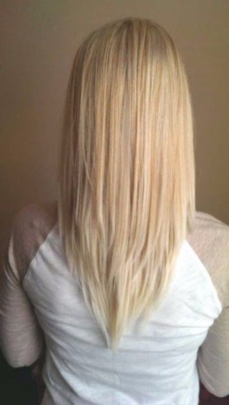 37 Haircuts For Medium Length Hair Throughout Short Bob Hairstyles With Long V Cut Layers (View 8 of 25)