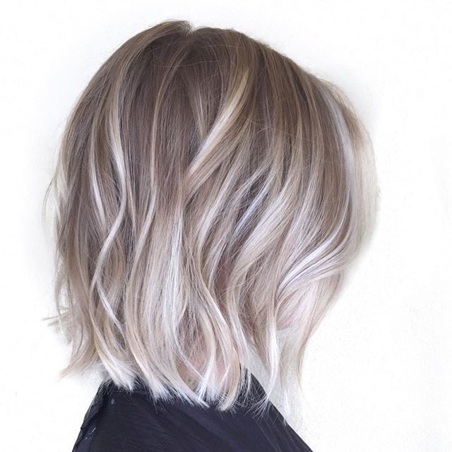 50 Hottest Bob Hairstyles For 2019 – Best Bob Hair Ideas For Inside Silver Bob Hairstyles With Hint Of Purple (Photo 12 of 25)