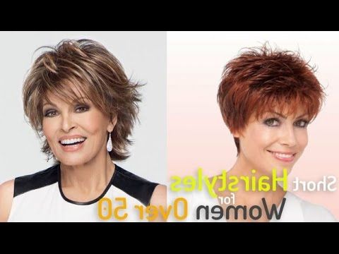 50+ Simple Short Hairstyles For Women Over 50 – Youtube Regarding Short And Simple Hairstyles For Women Over  (View 17 of 25)