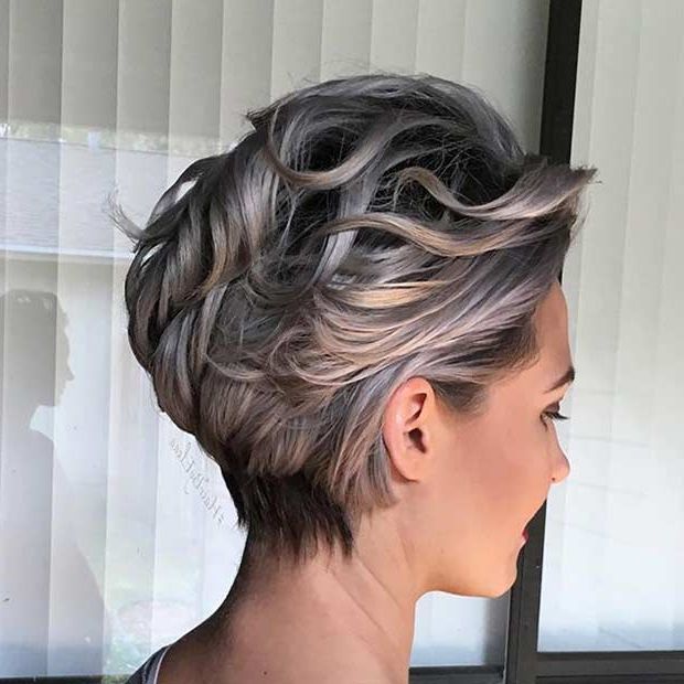 51 Best Short And Long Pixie Cuts We Love For 2018 | Page 2 Of 5 In Voluminous Gray Pixie Haircuts (Photo 13 of 25)