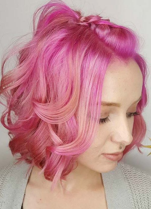 55 Short Hairstyles For Women With Thin Hair | Fashionisers In Short Messy Lilac Hairstyles (Photo 22 of 25)