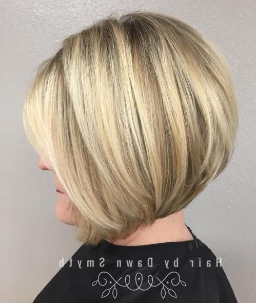 90 Classy And Simple Short Hairstyles For Women Over 50 In 2018 Intended For Classy Slanted Blonde Bob Hairstyles (View 2 of 25)