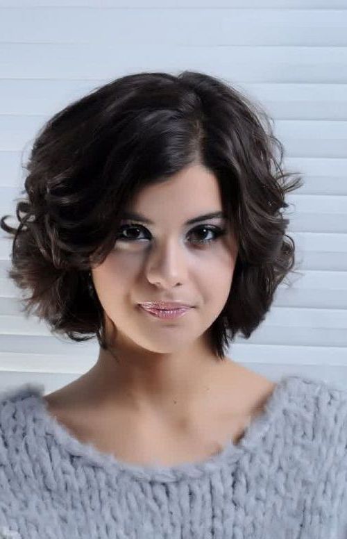 Feminine Fashion Fest – Must Try Short Hairstyles For Curly Hair With Regard To Feminine Shorter Hairstyles For Curly Hair (Photo 5 of 25)