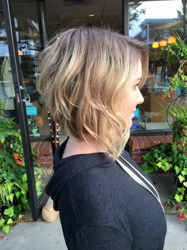 Inverted Layered Bob | Hair And Beauty In 2018 | Pinterest | Hair With Short Wavy Inverted Bob Hairstyles (Photo 6 of 25)