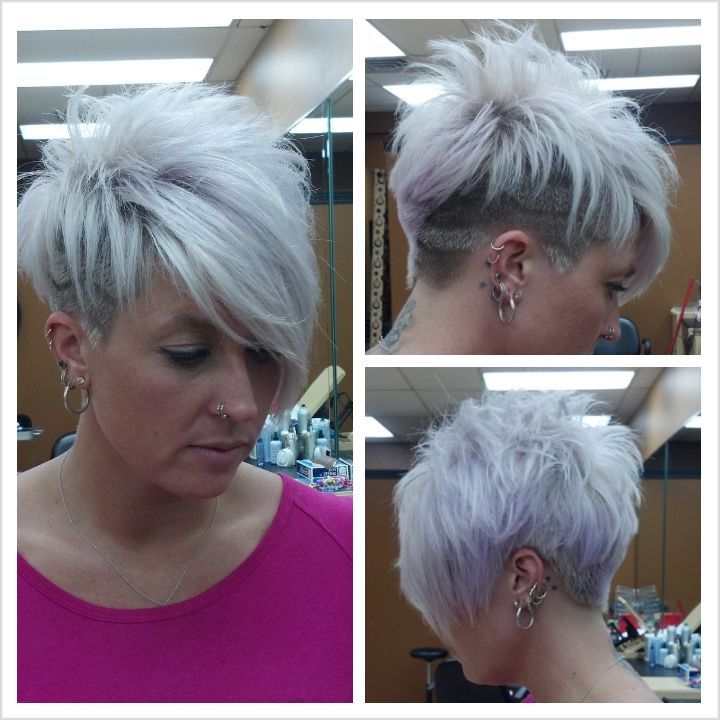 More Trendy Gray Hair Styles For Women Over 50 – Wehotflash With Gray Pixie Hairstyles For Over 50 (Photo 9 of 25)