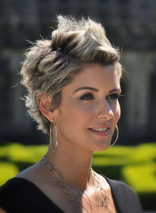 Ombre Hair Color Trends – Is The Silver #grannyhair Style | Hair Intended For Two Tone Spiky Short Haircuts (Photo 1 of 25)
