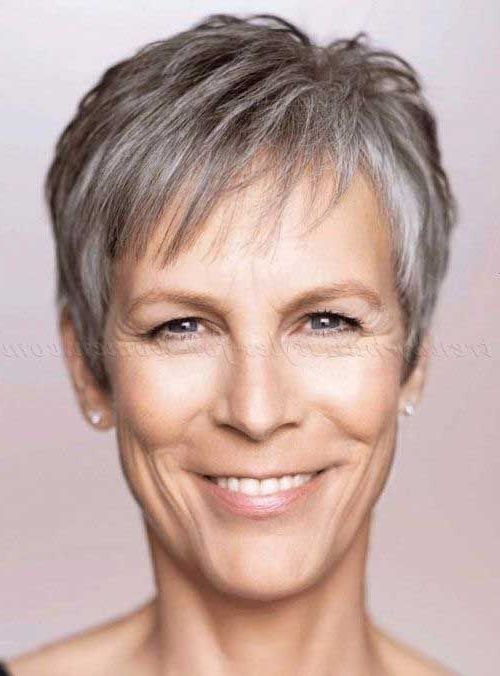 Pixie Haircut For Gray Hair | Get Your Do Done In 2018 | Pinterest Throughout Voluminous Gray Pixie Haircuts (Photo 6 of 25)