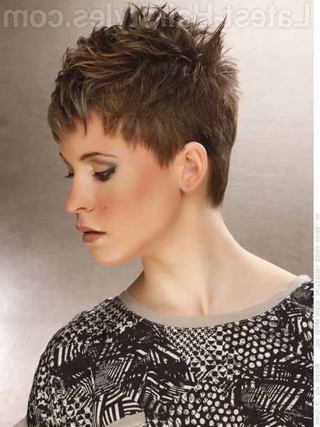 Short Choppy Pixie Haircuts | Crafts | Pinterest | Pixie Haircut With Regard To Choppy Pixie Hairstyles With Tapered Nape (View 5 of 25)