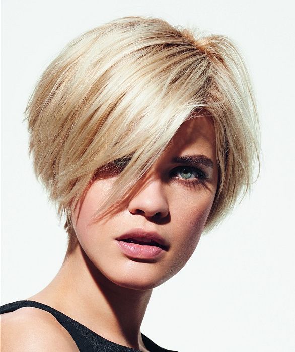 Short Haircut Styles : Short Haircuts Franck Provost Short Blonde Pertaining To Short Layered Blonde Hairstyles (Photo 12 of 25)