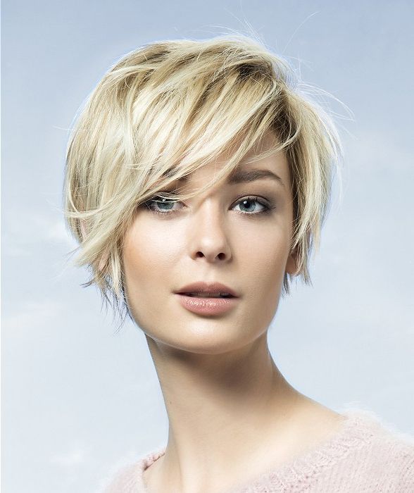 Short Layered Hairstyles Inside Short Layered Blonde Hairstyles (Photo 8 of 25)