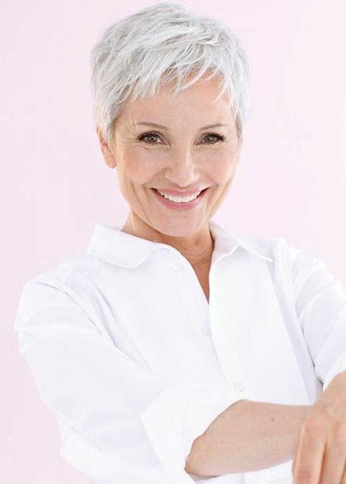 Stop Fighting With Your Hair Thanks To These Hair Care Tips In 2018 In Tapered Gray Pixie Hairstyles With Textured Crown (Photo 18 of 25)