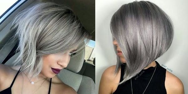 Stunning Silver Bob Haircuts! – Omg Love Beauty! Within Silver Bob Hairstyles With Hint Of Purple (View 7 of 25)