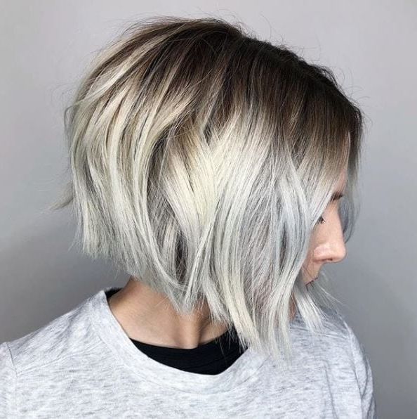 The Angled Bob Haircut That Will Transform Your Everyday Style | All With Angled Ash Blonde Haircuts (Photo 10 of 25)