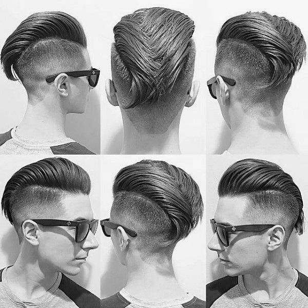 Undercut Hairstyle For Men – 60 Masculine Haircut Ideas In Angled Undercut Hairstyles (View 24 of 25)