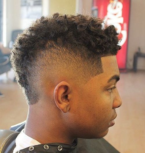 101 Coolest Faux Hawk Hairstyles For Men – Hairstylecamp Pertaining To Curly Style Faux Hawk Hairstyles (Photo 16 of 25)