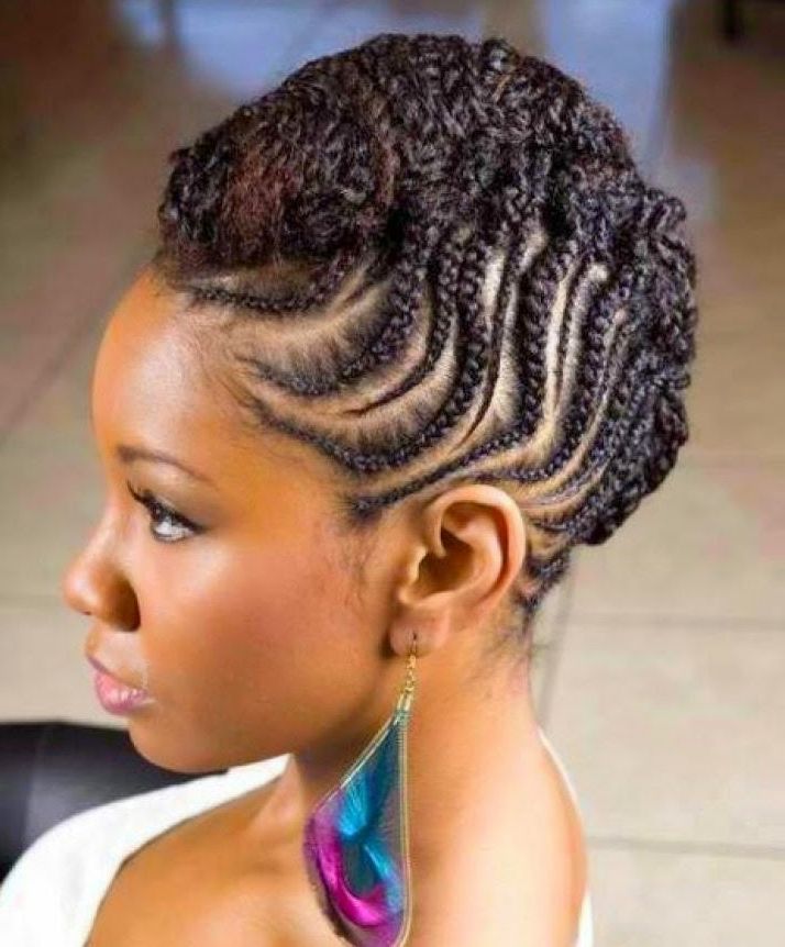 15 Foremost Braided Mohawk Hairstyles – Mohawk With Braids Throughout Small Braids Mohawk Hairstyles (View 22 of 25)