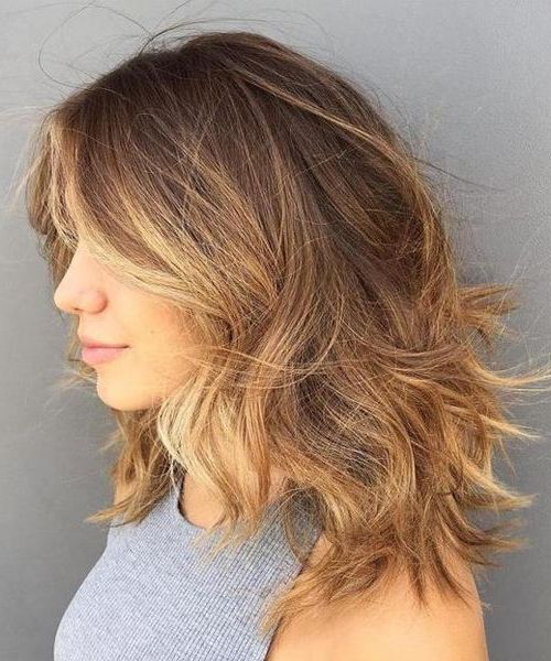 17+ Remarkable Medium Ombre Hairstyles 2018 For Women To Look Pertaining To Most Current Medium Length Bedhead Hairstyles (Photo 24 of 25)