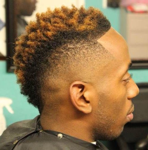 20 Creative Mohawks For Black Men | Hair Styles | Pinterest | Black For Bleached Mohawk Hairstyles (View 3 of 25)