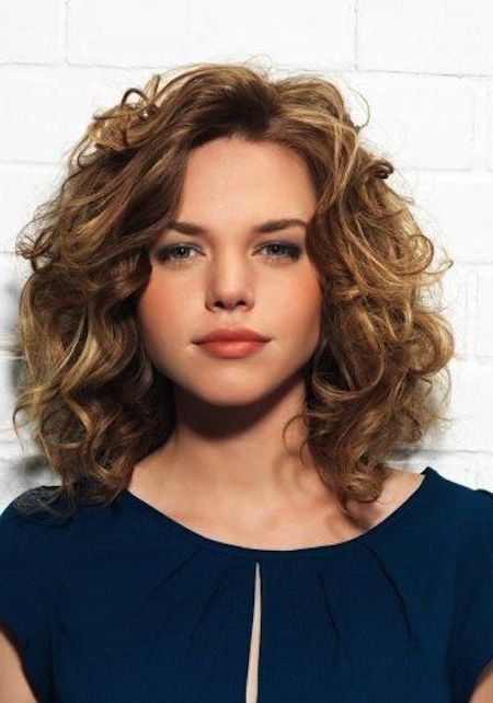 20 Layered Hairstyles For Curly Medium Length Hair Pictures | Hair In Most Up To Date Mid Length Haircuts With Curled Layers (View 2 of 25)