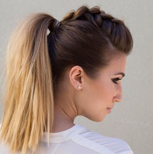 22 Rugged Faux Hawk Hairstyle You Should Try Right Away! Regarding Two Trick Ponytail Faux Hawk Hairstyles (Photo 1 of 25)