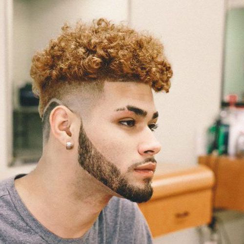23 Edgy Men's Haircuts | Hairstyles | Pinterest | Hair Styles, Curly Throughout Thrilling Fauxhawk Hairstyles (Photo 2 of 25)
