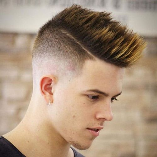 25 Faux Hawk (fohawk) Haircuts 2019 | Men's Haircuts + Hairstyles 2019 For Mohawk Hairstyles With Length And Frosted Tips (Photo 14 of 25)