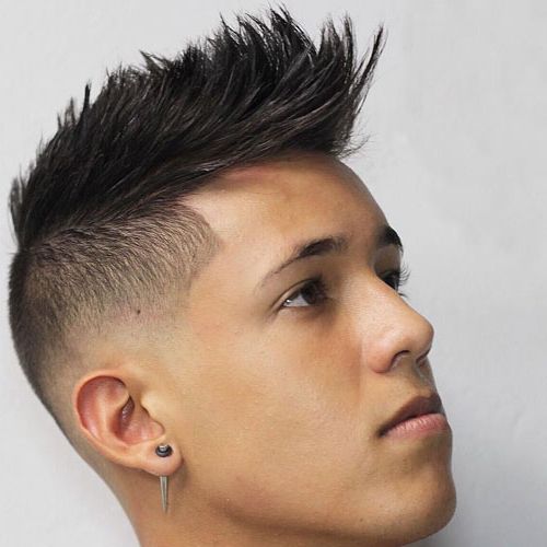 25 Faux Hawk (fohawk) Haircuts 2019 | Men's Haircuts + Hairstyles 2019 In Curly Style Faux Hawk Hairstyles (View 19 of 25)