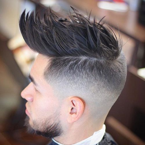 25 Faux Hawk (fohawk) Haircuts 2019 | Men's Haircuts + Hairstyles 2019 Regarding Curly Style Faux Hawk Hairstyles (View 5 of 25)