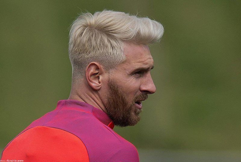 25 Most Popular Lionel Messi Haircuts Copiedhis Fans Throughout Platinum Fauxhawk Haircuts (Photo 14 of 25)