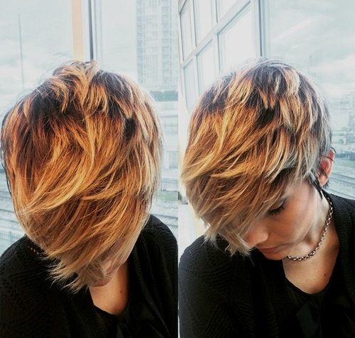 30 Stunning Balayage Short Hairstyles 2019 – Hot Hair Color Ideas With Regard To 2018 Brown And Blonde Feathers Hairstyles (View 18 of 25)