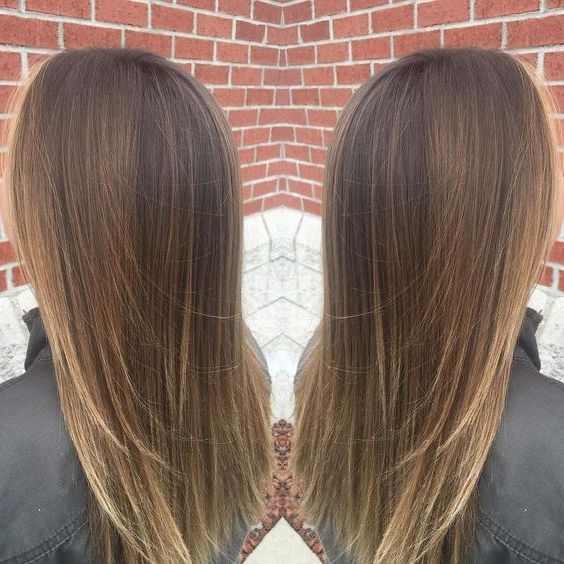 33 Best Balayage Hairstyles For Straight Hair For 2018 Inside Most Up To Date Medium Brown Tones Hairstyles With Subtle Highlights (View 19 of 25)
