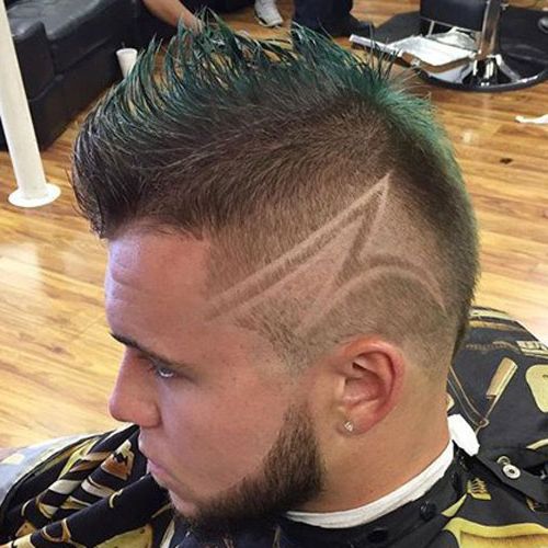 35 Best Mohawk Hairstyles For Men (2019 Guide) With High Mohawk Hairstyles With Side Undercut And Shaved Design (Photo 16 of 25)