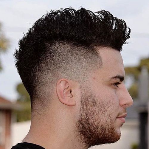 35 Best Mohawk Hairstyles For Men (2019 Guide) With High Mohawk Hairstyles With Side Undercut And Shaved Design (Photo 10 of 25)