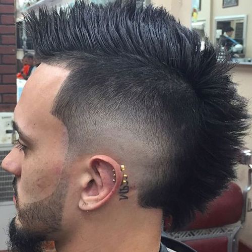 35 Best Mohawk Hairstyles For Men (2019 Guide) Within Soft Spiked Mohawk Hairstyles (Photo 4 of 25)