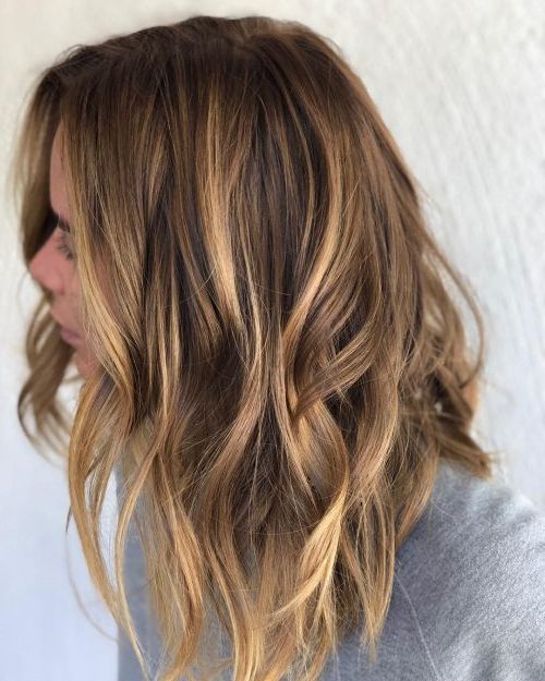 41 Incredible Dark Brown Hair With Highlights (trending For 2019) Throughout Most Popular Medium Brown Tones Hairstyles With Subtle Highlights (View 5 of 25)