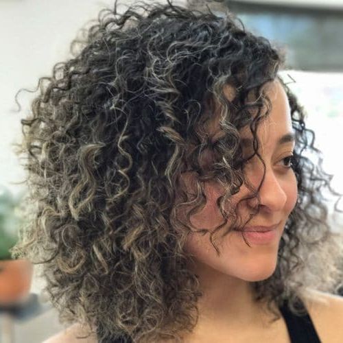 42 Curly Bob Hairstyles That Rock In 2019 In Newest Layered Wavy Lob Hairstyles (View 14 of 25)