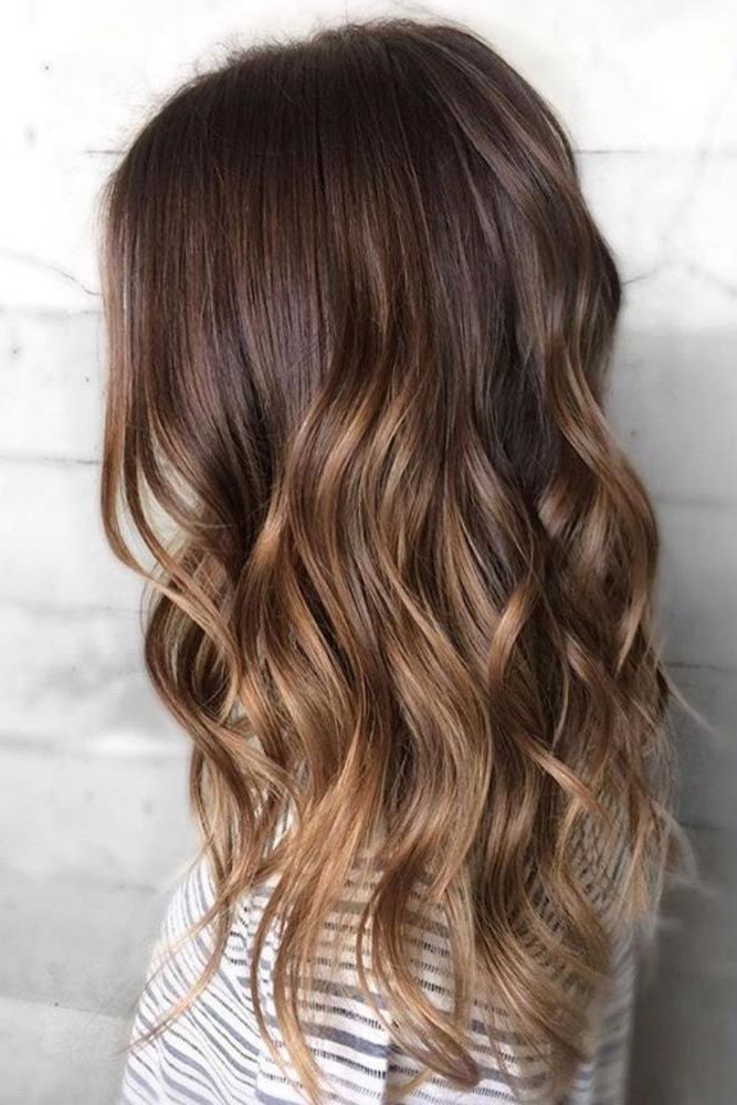 43 Hottest Brown Ombre Hair Ideas | Hair | Pinterest | Hair, Brown Regarding Most Up To Date Medium Brown Tones Hairstyles With Subtle Highlights (Photo 3 of 25)