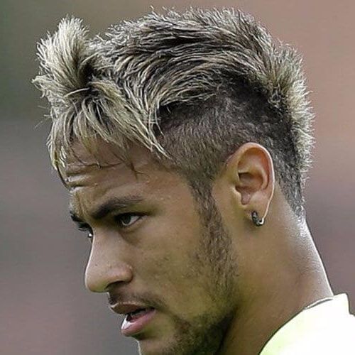 45 Amazing Neymar Haircut Ideas | Menhairstylist Men Hairstylist For Bleached Mohawk Hairstyles (View 20 of 25)