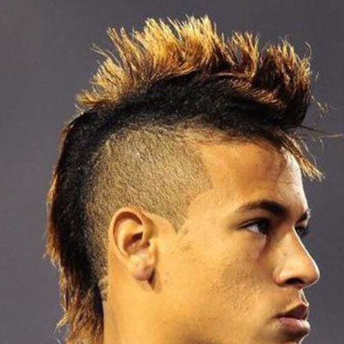 45 Amazing Neymar Haircut Ideas | Menhairstylist Men Hairstylist Inside Bleached Mohawk Hairstyles (Photo 12 of 25)