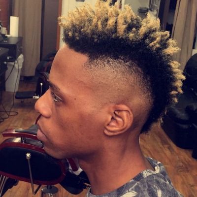 5 Classic Fade Haircuts For Black Men | The Idle Man Inside Retro Curls Mohawk Hairstyles (View 10 of 25)