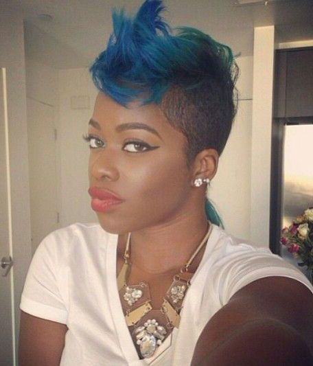 50 Mohawk Hairstyles For Black Women | Stayglam In Unique Color Mohawk Hairstyles (View 15 of 25)