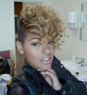 50 Mohawk Hairstyles For Black Women | Stayglam Inside Glamorous Mohawk Updo Hairstyles (View 19 of 25)