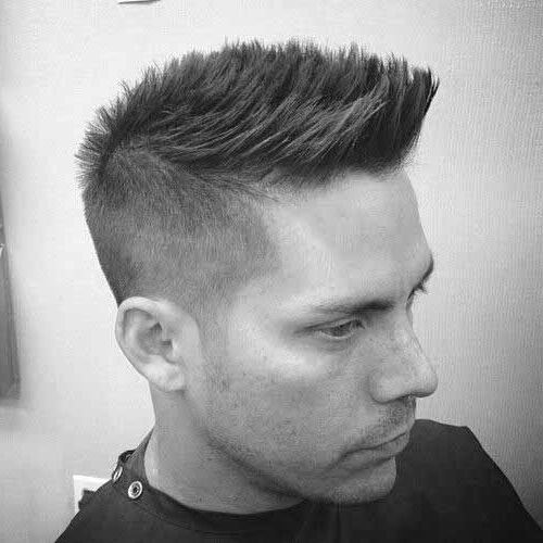 50 Mohawk Hairstyles For Men – Manly Short To Long Ideas Regarding Soft Spiked Mohawk Hairstyles (Photo 7 of 25)