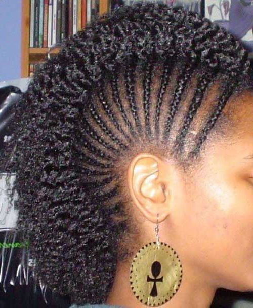 50 Most Gorgeous Mohawk Hairstyles – Hairstyle Insider In Mohawk Hairstyles With Multiple Braids (View 4 of 25)