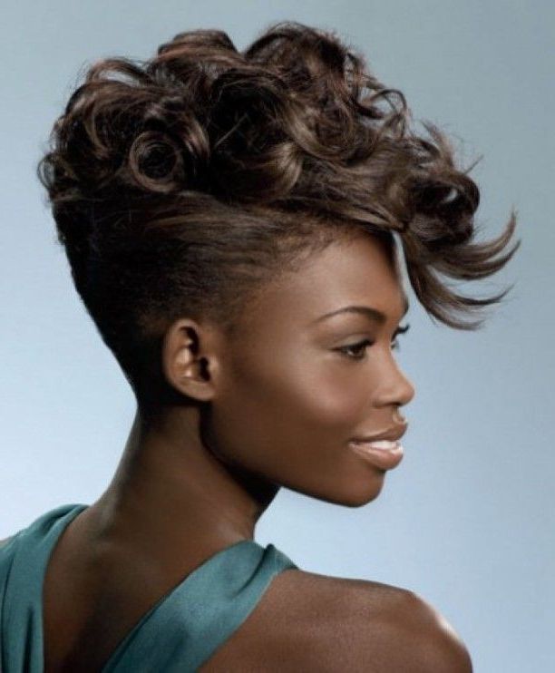 50 Most Gorgeous Mohawk Hairstyles – Hairstyle Insider Inside Classy Wavy Mohawk Hairstyles (Photo 10 of 25)